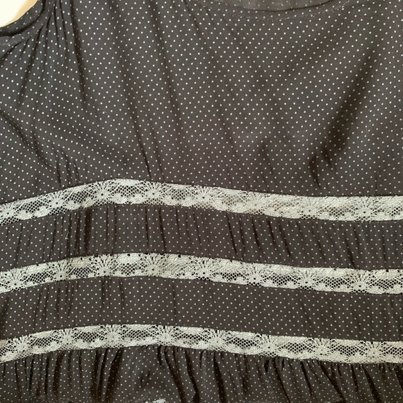 ‼️SOLD‼️ FREE PEOPLE Voile & Lace Trapeze Dress - Picture 7 of 8